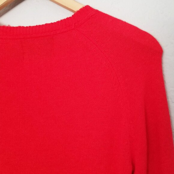 Wildfox White Label Shopping Is My Cardio Red Sweater S Jumper Angora Blend Y2K - Picture 12 of 16